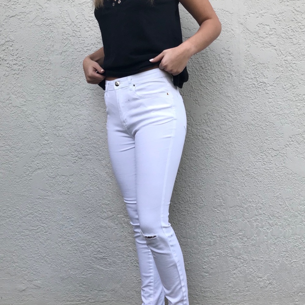 White pants